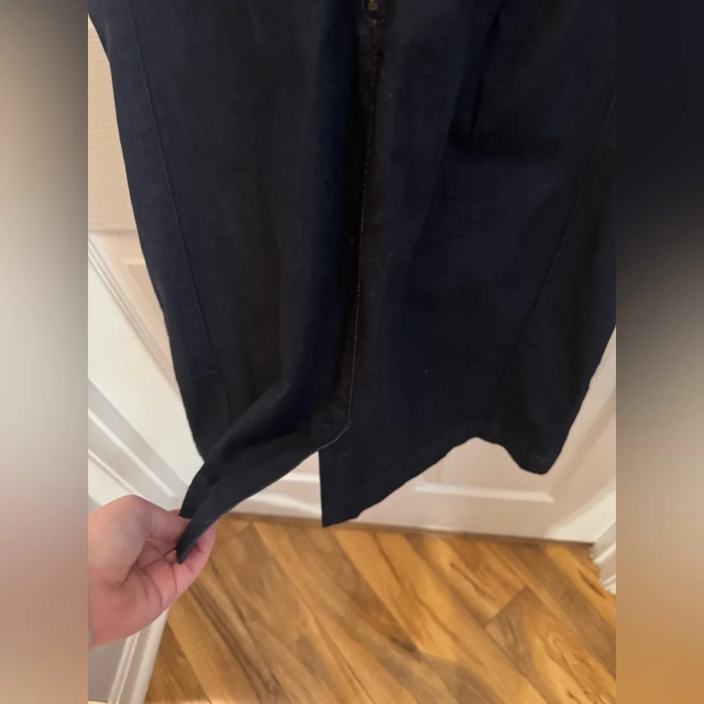 HOLDING HORSES Dark Blue Denim Tie Dress, size 4